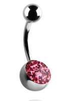 Glitter linka banán  [Chirurgická ocel 316L]